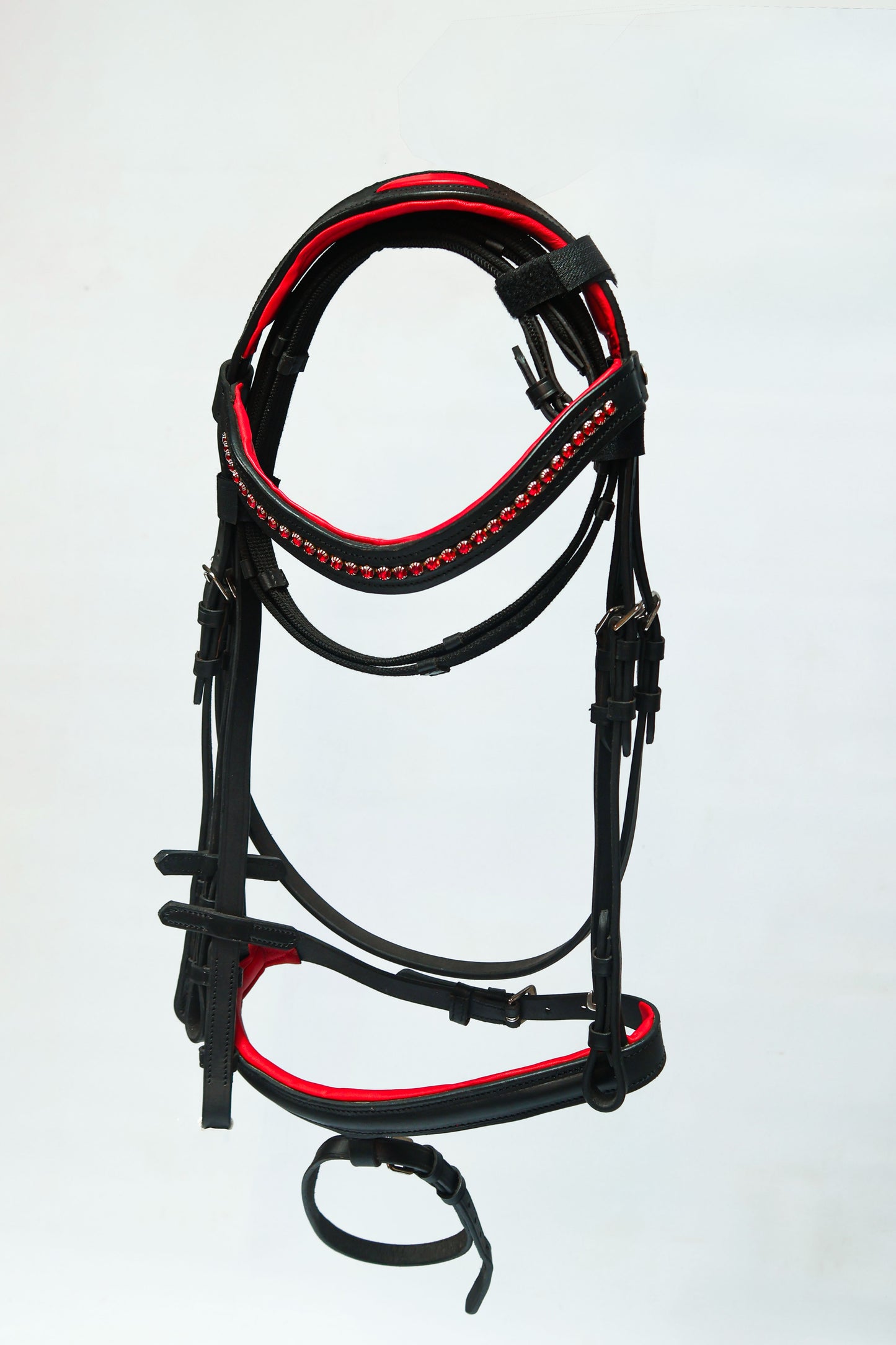 Blue Steel Color Leather Bridle