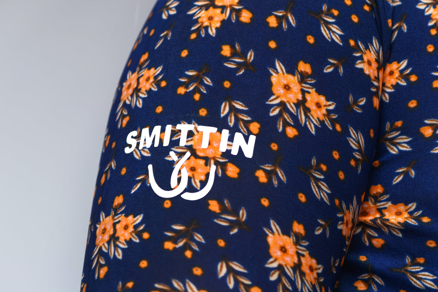 Smittin Base Layer x Orange flower Print