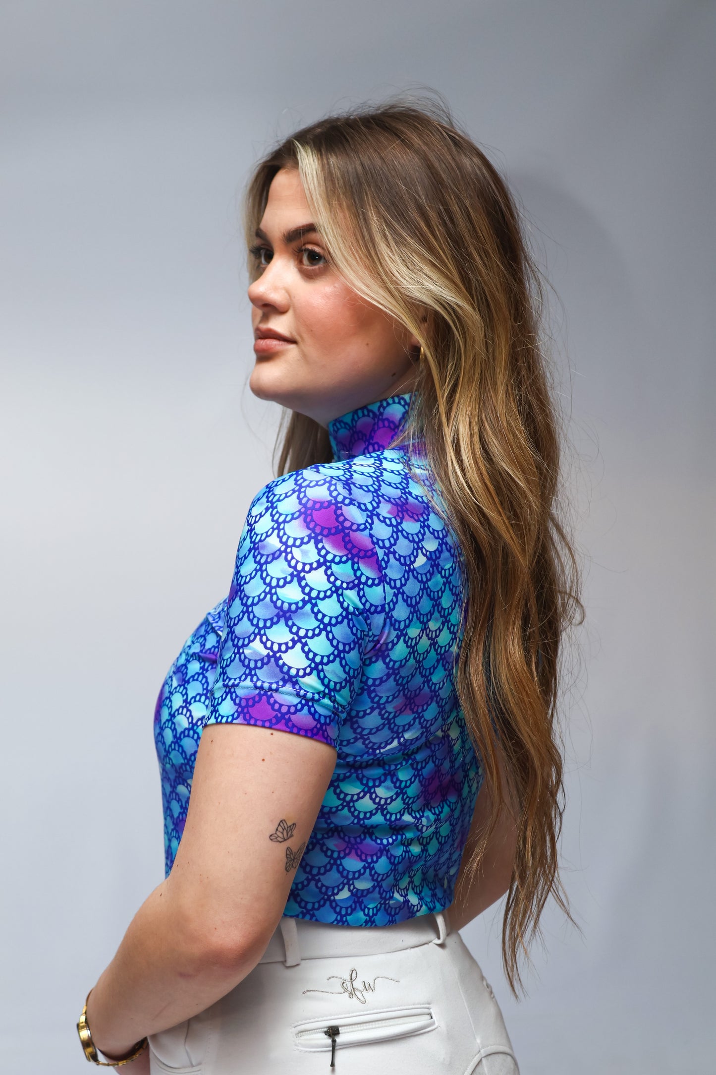 Horse ETC Base Layer Mermaid Print