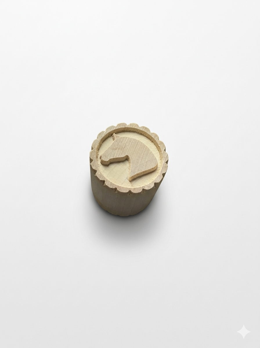 Cookie Horse Stamp