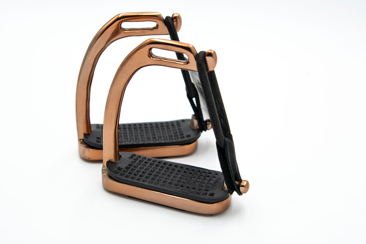 Rose Gold Safety Stirrup Irons