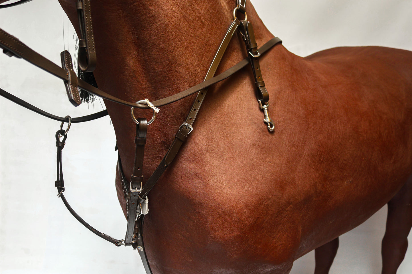 Blue Steel Hunter Leather Breastplate