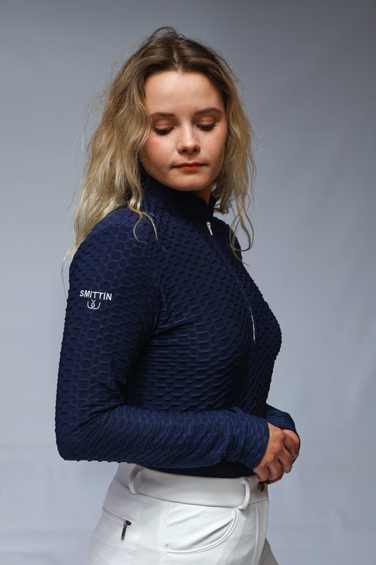 Smittin Base Layer Dark Blue Print