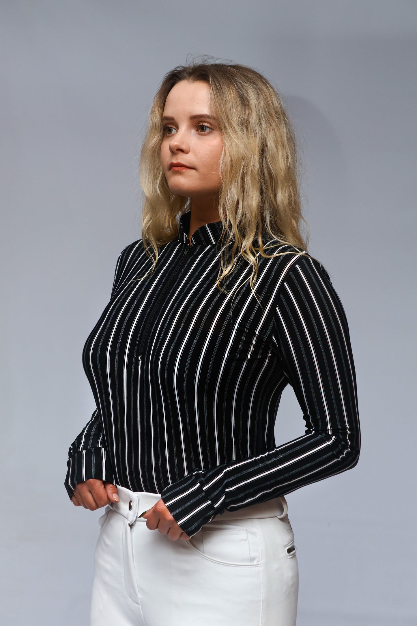 Smittin Base Layer x White Stripes