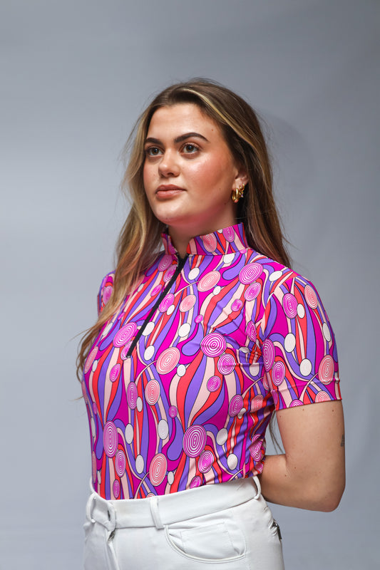 Horse ETC Base Layer Lollipop Print
