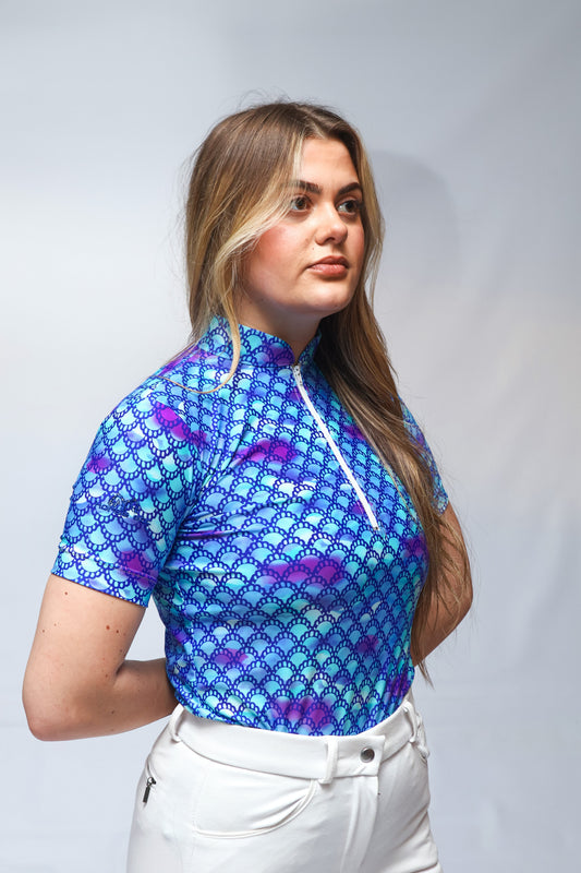 Horse ETC Base Layer Mermaid Print