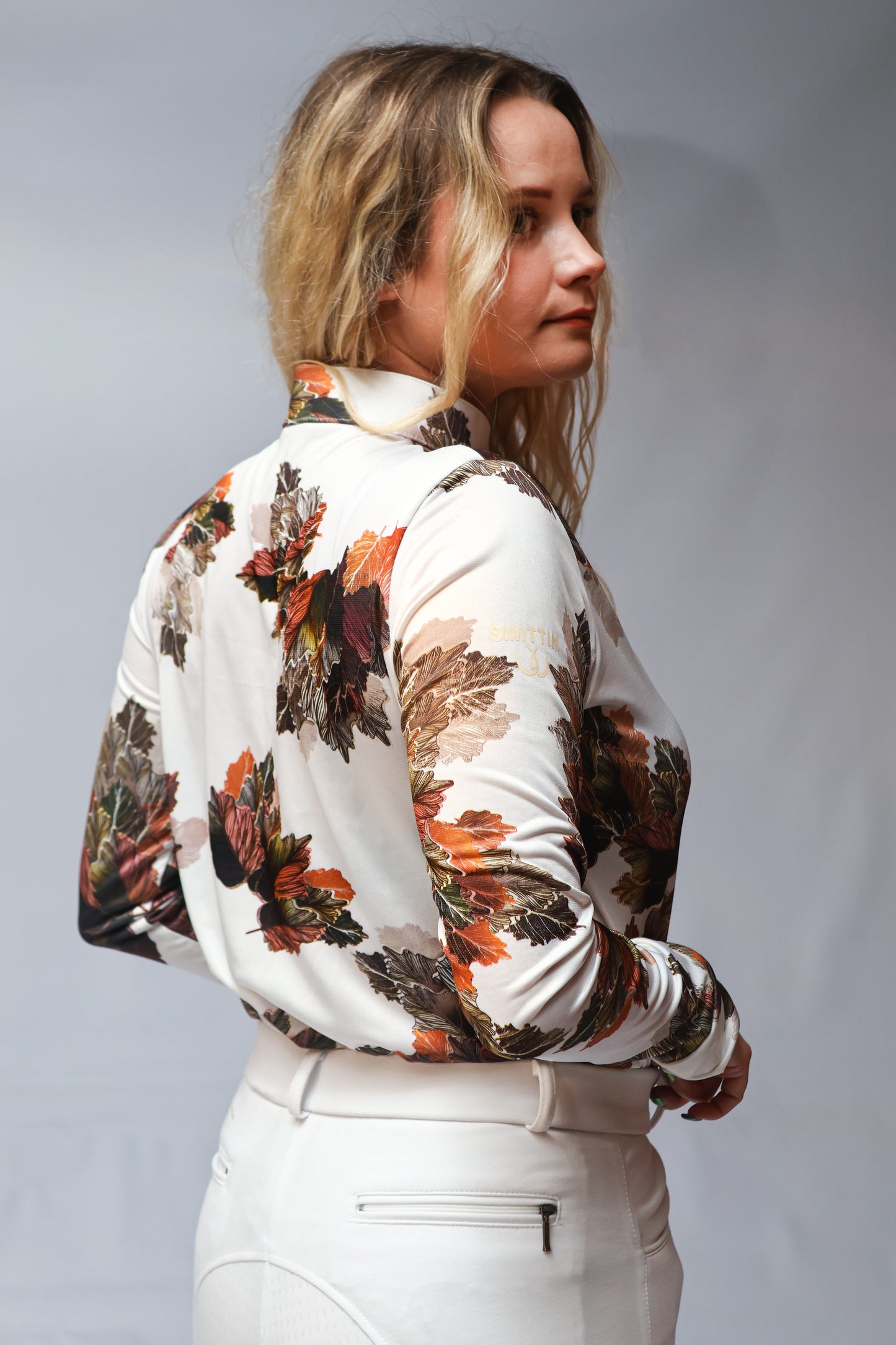 Smittin Base Layer Leaves Print