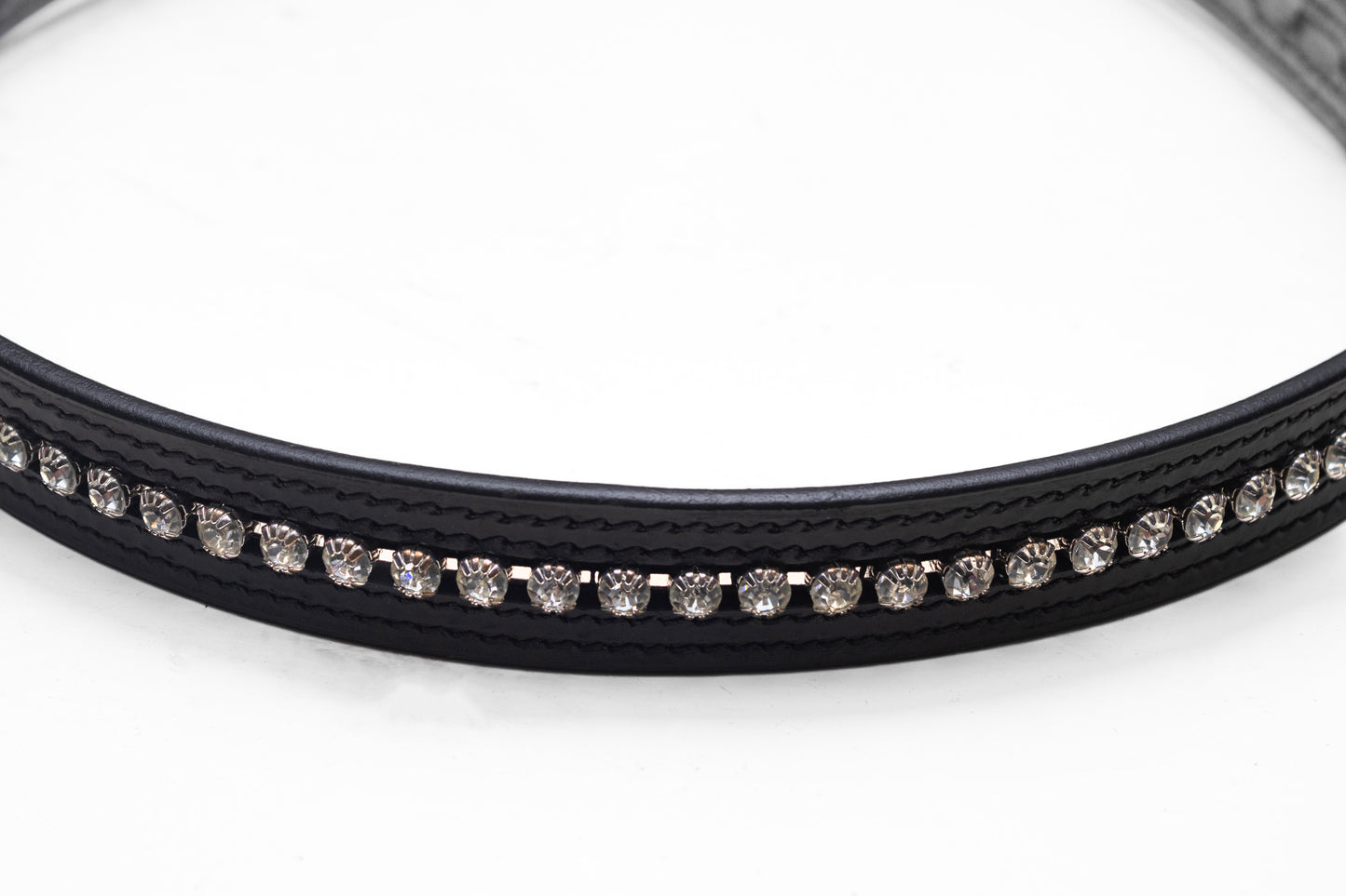 Leather Belt Diamante