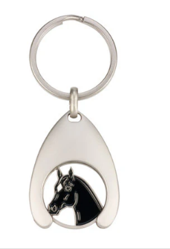 Keyring Horsehead Pendant