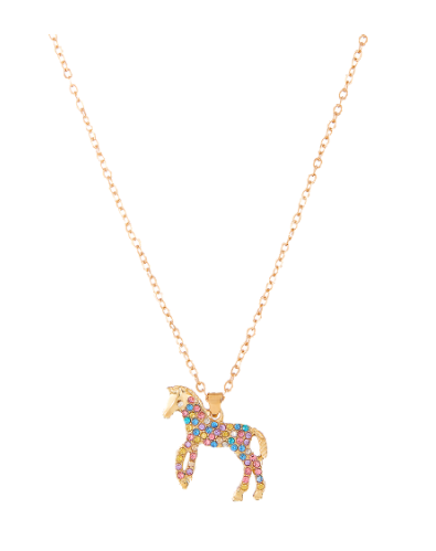 Sparkling Horse Necklace